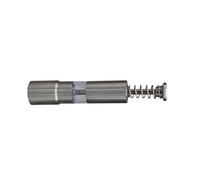teng hong hui Thumb Push Button Pepper Grinder Stainless Steel Thumb Push Sea Salt Spices Mill Press Grinding Tool External Spring