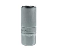Teng M120046C Spark Plug Socket 1/2In Drive 21mm Tenm120046