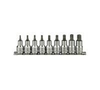 Teng M1213Tx M1213Tx Socket Clip Rail Set Of 9 Internal Torx 1/2In Drive Tenm1213Tx