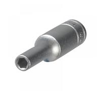 Teng M140607 Hexagon Socket Deep 6 Point Regular 1/4In Drive 7Mm