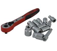 Teng M1413N1 M1413N1 Basic Socket Set Of 13 1/4In Drive Tenm1413N1