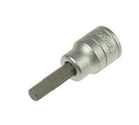 Teng M381503 S2 3mm 3/8-inch Hex Socket Bit Drive
