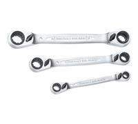 Teng Multi Ratchet Ring Spanner Set of 3 8-19mm