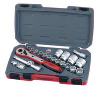 Teng T1221 21 Piece 1/2'' Drive Metric Socket Set