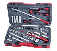 Teng T1244 45 Piece 1/2" Drive Socket Set Kit