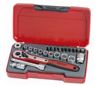 Teng T1424 1/4'' Drive Metric Socket Set 24 Piece