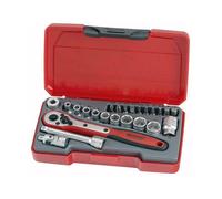 Teng T1424 Socket Set Of 24 Metric 1/4In Drive TENT1424