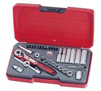 Teng T1435Af T1435Af Socket Set Of 35 A/f 1/4In Drive Tent1435Af