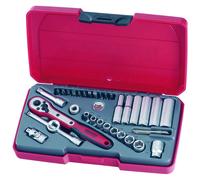Teng T1435AF 35 Piece 1/4" Drive AF Socket & Bit Set