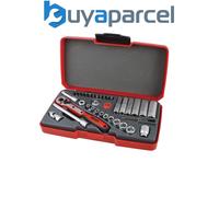 Teng T1436 T1436 Socket Set of 36 Metric 1/4in Drive TENT1436
