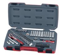 Teng T1460 1/4'' Drive Metric/Imperial Socket Set 60 Piece