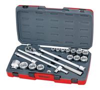 Teng T34186 3/4-inch Socket Set Metric Drive (18 Pieces)