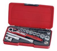 Teng T3824 3/8" Drive Metric Socket Set 34 Piece