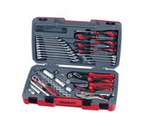 Teng T3848 48 Piece 3/8" Drive Socket and Mixed Hand Tool Set