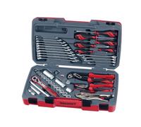 Teng T3848 T3848 Socket & Tool Set Of 48 Metric & Af 3/8In Drive Tent3848