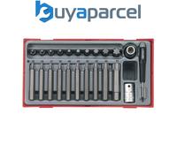 Teng TC23 TTTX23 TX Bit Socket Set, 23 Piece - 1/2in Drive TENTTTX23