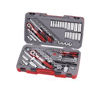 Teng TM111 1/4/ 3/8/ 1/2-inch Tool Set AF/Metric Drive (111 Pieces)