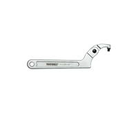 Teng Tools 1-1/4 Inch to 3 Inch (6mm Pin Size) Adjustable C Pin Spanner Hook Wrench - HP2026