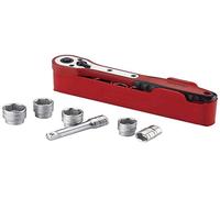 Teng M1212N1 8-24 mm 1/2-Inch Square Drive Basic Socket Set (12-Piece)