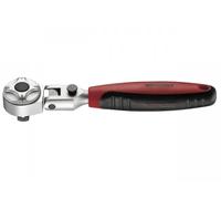 Teng Tools 1/4in Drive 72 Tooth Locking Flex Head Comfort Grip Ratchet 1400-72SN