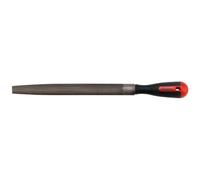 Teng Tools 10 Inch Half Round Type 2nd Cut Hand File with Comfortable Handle - FLHR10, Silver