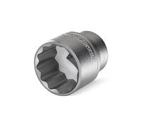 Teng Tools 11/32 Inch 12 Point SAE Shallow 1/4 Inch Drive Chrome Vanadium Socket | Mechanic Tool | Hand Tool - M14011112-C