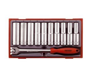 Teng Tools 11 Piece 1/2" Drive / Drive Deep Mm Tc Tray Tool control system - TT1211