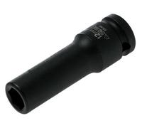 Teng Tools 12mm Deep Impact Socket 1/2 Inch Drive Hexagon 6 Point