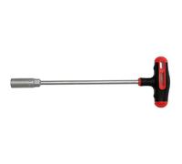 Teng Tools 13mm 6 Point Opening Durable Chrome Vanadium Steel T-Handle Nut Driver - MDNT413