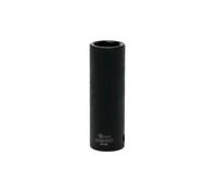 Teng Tools 18MM 1/2 Inch Drive ANSI 6 Point Metric Deep Chrome Molybdenum Impact Socket | Mechanic Tool | Hand Tool - 920618AN