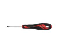 Teng Tools 2.5mm / 3/32 Inch x 50mm / 2 Inch Long Flat Type Slotted Head Screwdriver - MD914N, Silver