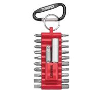 Teng Tools 22 Piece Hex, Ph, Pozi, Torx Screwdriver Bit Set On A Clip, THBS22