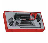 Teng Tools 28 Piece Assorted Hex & Torx Key Set in a Modular Tray TTHT28