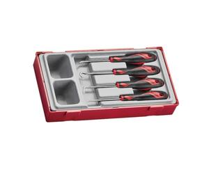 Teng Tools 4 Piece Precision & Heavy Duty Hook & Pick Set Tool Tray - TTMDP