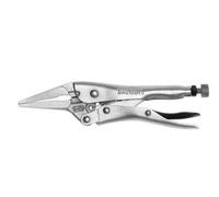 Teng Tools 404-6 6" Plated Long Nose Power Grip Pliers