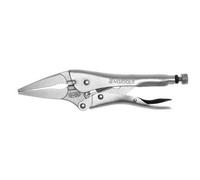 Teng Tools 404-9 9" Plated Long Nose Power Grip Pliers