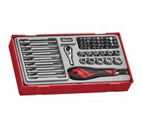 Teng Tools 49 Piece Bit Driver Set with Quick Chuck Driver