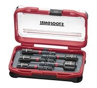 Teng Tools 5 Piece Long 65mm Impact Rated Nut Driver Set 1/4" 7 8 10 13mm TBNSI5