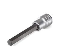 Teng Tools 5MM 1/2 Inch Drive Metric Hex 3.9 Inch Extra Long Chrome Vanadium Socket | Mechanic Tool | Hand Tool - M122505-C