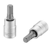 Teng Tools 5MM 1/4 Inch Drive Metric Hex Chrome Vanadium Socket - M141505-C