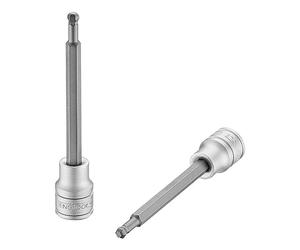 Teng Tools 5MM 3/8 Inch Drive Metric Extra Long Ball End Hex Bit Chrome Vanadium Socket - M381505BL-C