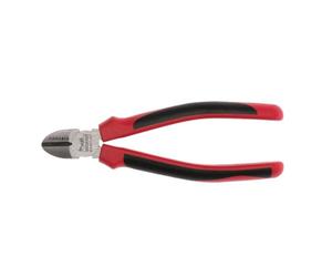 Teng Tools 6 Inch Precision High Carbon Steel Side Cutting Pliers with TPR Grip Handles - MB441-6T, Silver