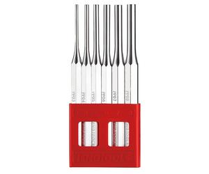 Teng Tools 6 Parallel Pin Punch Steel Striking Set,3,4,5,6,7, 8mm x 150mm, PPS06