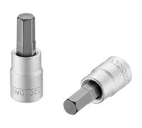 Teng Tools 6MM 1/4 Inch Drive Metric Hex Chrome Vanadium Socket - M141506-C