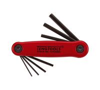Teng Tools 7 Piece Folding Hex Key Set Metric 1.5 - 6mm 1476NMM
