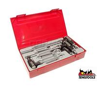 Teng Tools 7 Piece Torx Power T Handle Star Allen Key Set T10-T40 In Case