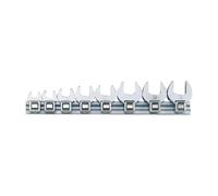 Teng Tools 8 Piece 3/8 Inch Drive Metric Crow Foot Wrench Set - M3808MM