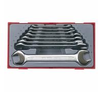 Teng Tools 8 Piece Double Open End Spanner Set Metric 6 - 22mm TC Module TT6208