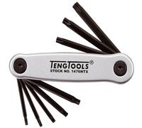Teng Tools 8 Piece Folding Torx® Key Set TX9 - TX40 1476NTX
