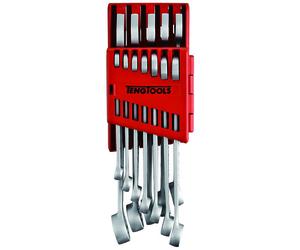 Teng Tools 8512A 12 piece 8 - 19mm Anti-Slip Combination Spanner Set